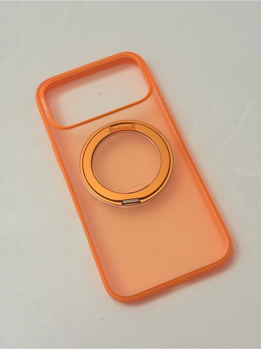 NEW iPhone 17 Pro Max MagSafe 4X Military Grade Protection Translucent Orange